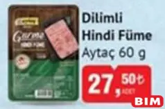 AYTAÇ DİLİMLİ HİNDİ FÜME 60 G